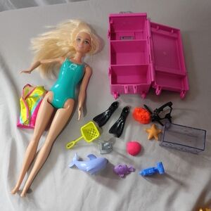 Marine Biologist Barbie Doll with  Accessories 2021